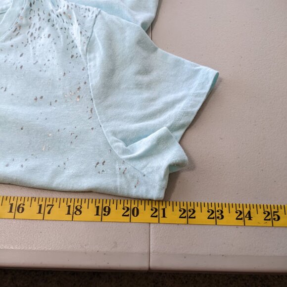 Tek Gear Aqua, Cotton Poly, v-neck t-shirt, size XL - Picture 6 of 9